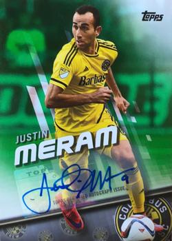 2016 Topps MLS - Base Autographs Green #119 Justin Meram Front