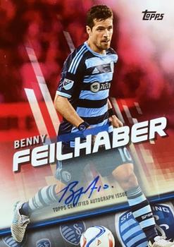 2016 Topps MLS - Base Autographs Red #31 Benny Feilhaber Front