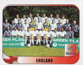 1996 Merlin's Euro 96 Stickers #6 England Team Front
