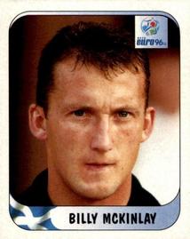 1996 Merlin's Euro 96 Stickers #85 Billy McKinlay Front