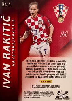 2016 Panini Prizm UEFA Euro - Pride of Europe #4 Ivan Rakitic Back