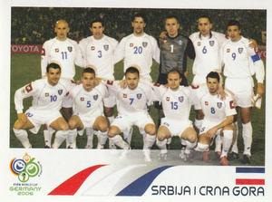 2006 Panini World Cup Stickers #207 Srbija i Crna Gora Front
