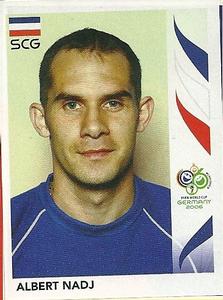 2006 Panini World Cup Stickers #219 Albert Nadj Front