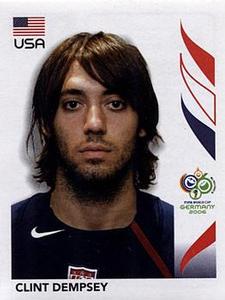 2006 Panini World Cup Stickers #350 Clint Dempsey Front