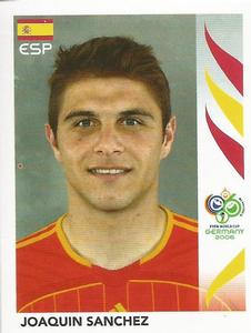 2006 Panini World Cup Stickers #543 Joaquin Sanchez Front