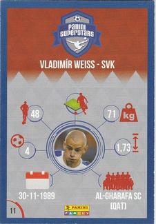 2016 Panini Superstars Slovakian Edition (Blue Border) #11 Vladimir Weiss Back