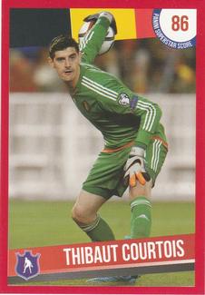 2016 Panini Superstars Czech Edition (Red Border) #17 Thibaut Courtois Front