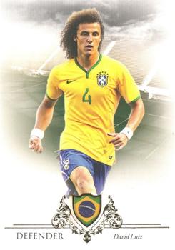 2016 Futera Unique World Football #17 David Luiz Front