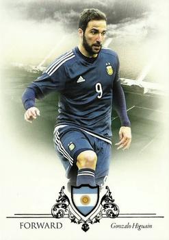 2016 Futera Unique World Football #72 Gonzalo Higuain Front