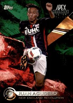 2016 Topps Apex MLS - Green #54 Juan Agudelo Front