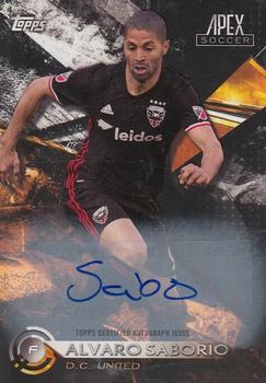 2016 Topps Apex MLS - Autographs #9 Alvaro Saborio Front