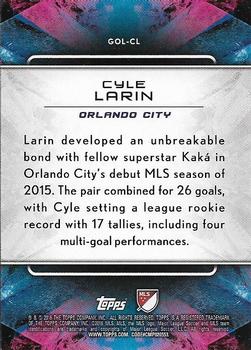 2016 Topps Apex MLS - Golazo! #GOL-CL Cyle Larin Back