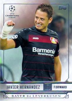 2017 Topps UEFA Champions League Showcase #14 Javier Hernández Front