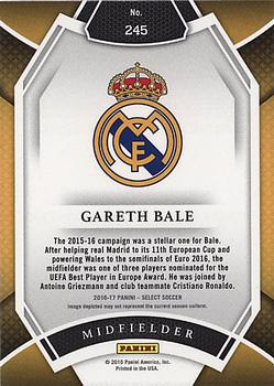 2016-17 Panini Select #245 Gareth Bale Back