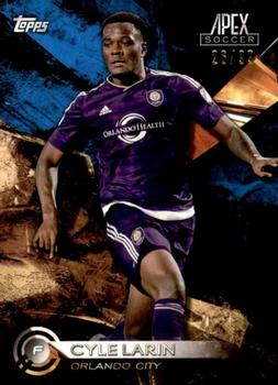 2016 Topps Apex MLS - Blue #23 Cyle Larin Front