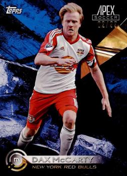2016 Topps Apex MLS - Blue #29 Dax McCarty Front