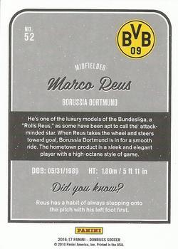 2016-17 Donruss - Holographic #52 Marco Reus Back