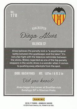 2016-17 Donruss - Mosaic #178 Diego Alves Back