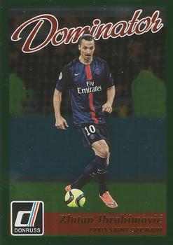 2016-17 Donruss - Dominators #37 Zlatan Ibrahimovic Front
