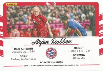 2016-17 Donruss - Picture Perfect #40 Arjen Robben Back