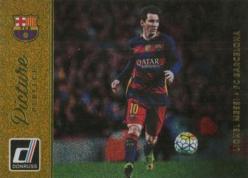 2016-17 Donruss - Picture Perfect Gold #48 Lionel Messi Front