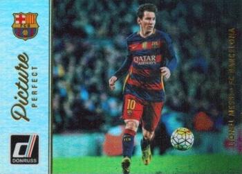 2016-17 Donruss - Picture Perfect Holographic #48 Lionel Messi Front