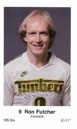 1982 Metropolitan Insurance Portland Timbers #NNO Ron Futcher Front