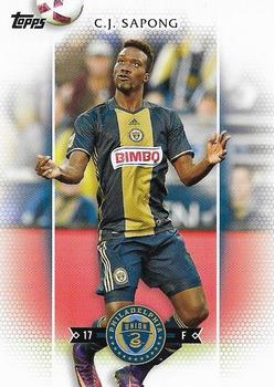 2017 Topps MLS #45 C.J. Sapong Front