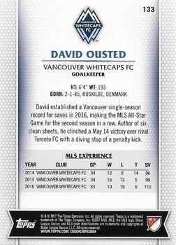 2017 Topps MLS #133 David Ousted Back