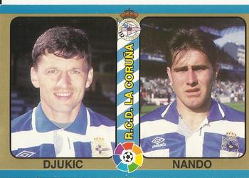 1995 Mundicromo Sport Futbol Total #12 Djukic / Nando Front