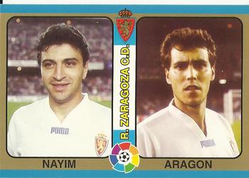 1995 Mundicromo Sport Futbol Total #24 Nayim / Aragon Front