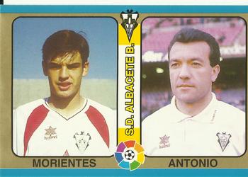 1995 Mundicromo Sport Futbol Total #116 Morientes / Antonio Front