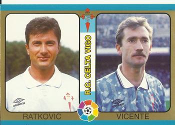 1995 Mundicromo Sport Futbol Total #131 Ratkovic / Vicente Front