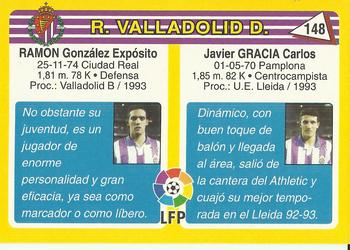 1995 Mundicromo Sport Futbol Total #148 Gracia / Ramon Back