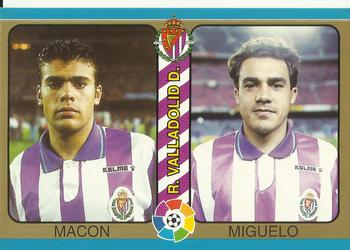 1995 Mundicromo Sport Futbol Total #149 Macon / Miguelo Front