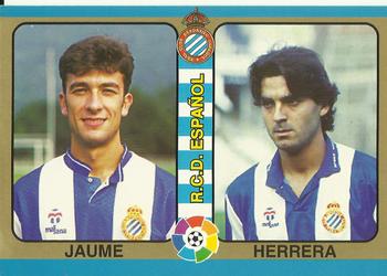 1995 Mundicromo Sport Futbol Total #159 Jaume / Herrera Front