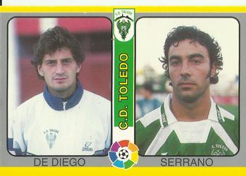 1995 Mundicromo Sport Futbol Total #204 De Diego / Serrano Front
