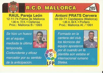 1995 Mundicromo Sport Futbol Total #205 Prats / Raul Back