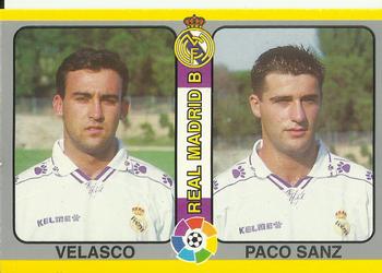 1995 Mundicromo Sport Futbol Total #213 Velasco / Paco Sanz Front