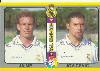 1995 Mundicromo Sport Futbol Total #214 Jaime / Jovicevic Front