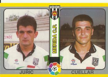 1995 Mundicromo Sport Futbol Total #233 Juric / Cuellar Front