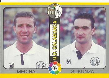 1995 Mundicromo Sport Futbol Total #285 Medina / Sukunza Front