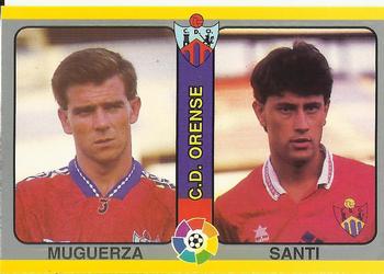 1995 Mundicromo Sport Futbol Total #294 Muguerza / Santi Front