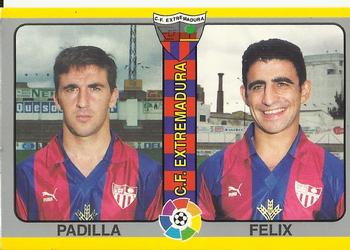 1995 Mundicromo Sport Futbol Total #297 Padilla / Felix Front