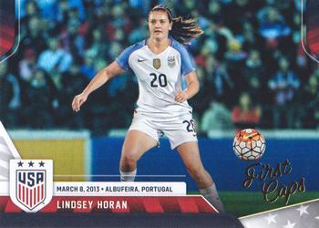 2016 Panini U.S. National Team - First Caps Holo #4 Lindsey Horan Front