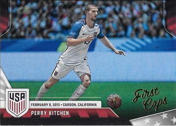 2016 Panini U.S. National Team - First Caps Holo #6 Perry Kitchen Front