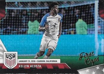 2016 Panini U.S. National Team - First Caps Holo #15 Kellyn Acosta Front