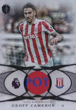2016 Topps Premier Gold - Football Fibers Relics Black #FF-GC Geoff Cameron Front