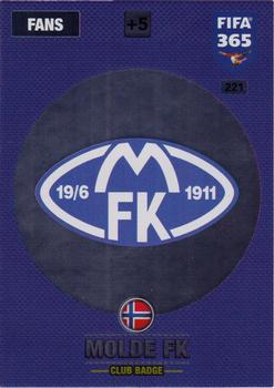 2016-17 Panini Adrenalyn XL FIFA 365 Nordic Edition #221 Club Badge Front