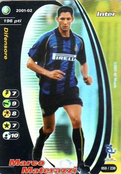 2001-02 Wizards of the Coast Football Champions (Italy) #59 Marco Materazzi Front